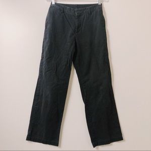 Lauren by Ralph Lauren faded black cotton pants